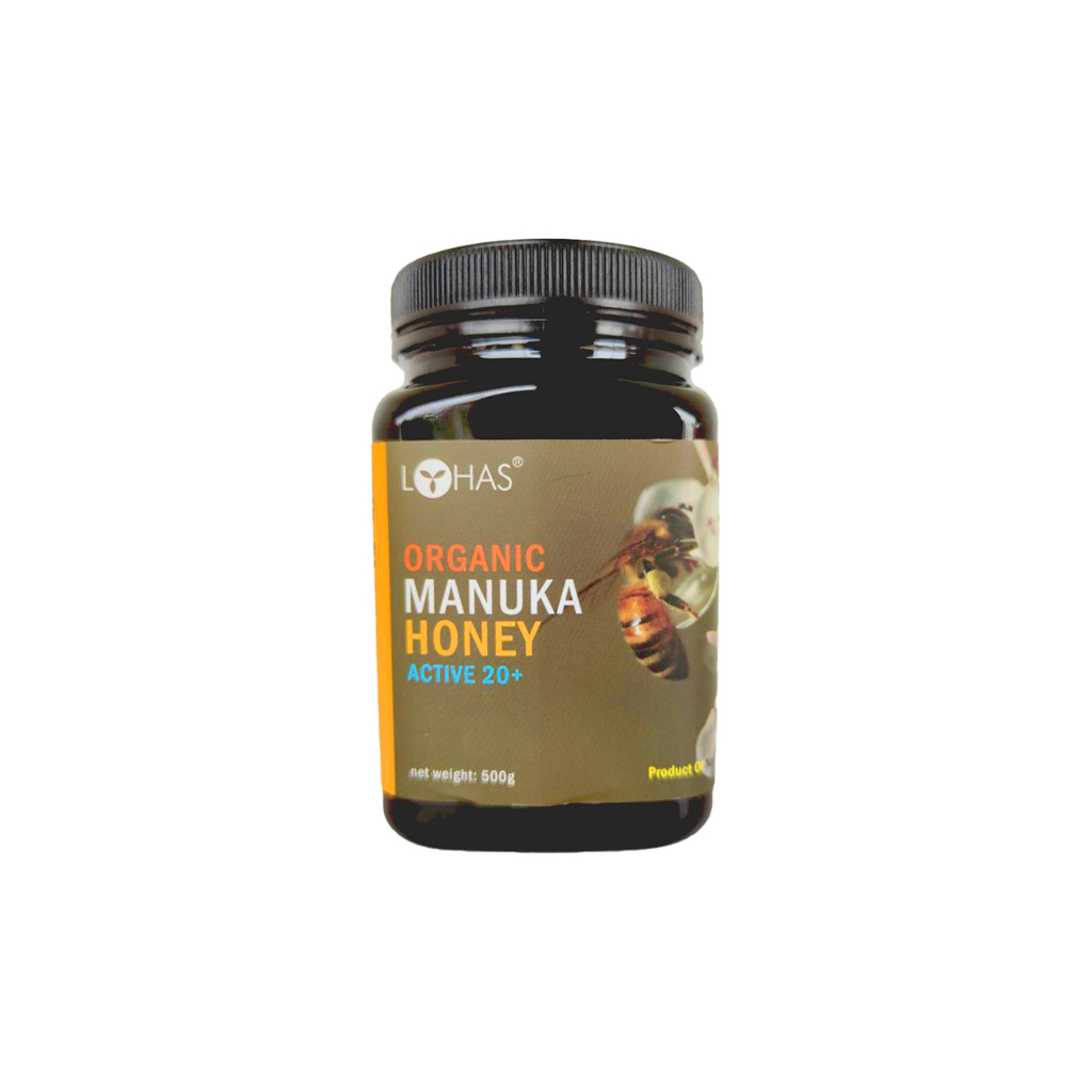 LOHAS | Organic Manuka Honey Active 20+ | น้ำผึ้งมานูก้า 20+ 500g
