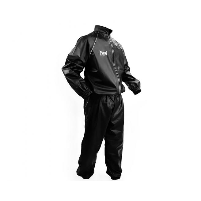 ชุดลดน้ำหนักนัก ทวินส์ สีดำ (S M L XL XXL) ไวนิล ของแท้จากโรงงานTwins special sauna sweat suit VSS-1 Black Vinyl