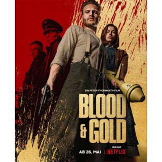 [DVD HD] Blood &amp; Gold ทองเปื้อนเลือด : 2023 #หนังฝรั่ง (พากย์ไทย5.1-เยอรมัน5.1/บรรยายไทย-อังกฤษ) แอคชั่น ทริลเลอร์