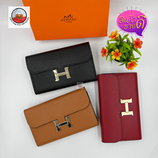 กระเป๋าสะพายข้าง กระเป๋าถือ #H clutch with strap แบบใหม่ล่าสุดกำลังฮิตขนาด 8นิ้ว งานสวยพร้อมกล่อ