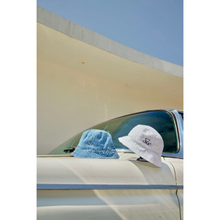 Sis story หมวก ทรง บัคเก็ต Sis Bucket Hats - Blue/ White