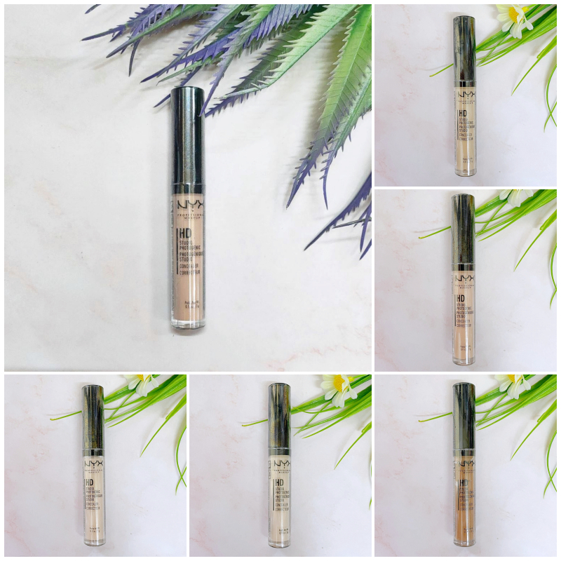[NYX®] HD Studio Photogenic Concealer 3g นิกซ์ คอนซีลเลอร์ ชนิดน้ำเนื้อบางเบา ปกปิดผิว รอยดำจากสิว