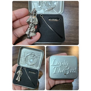 ลูแปง Lupin The Third (Metal Keyholder)วัสดุโลหะ งานเก่าเก็บ พิจารณาตามภาพคะ