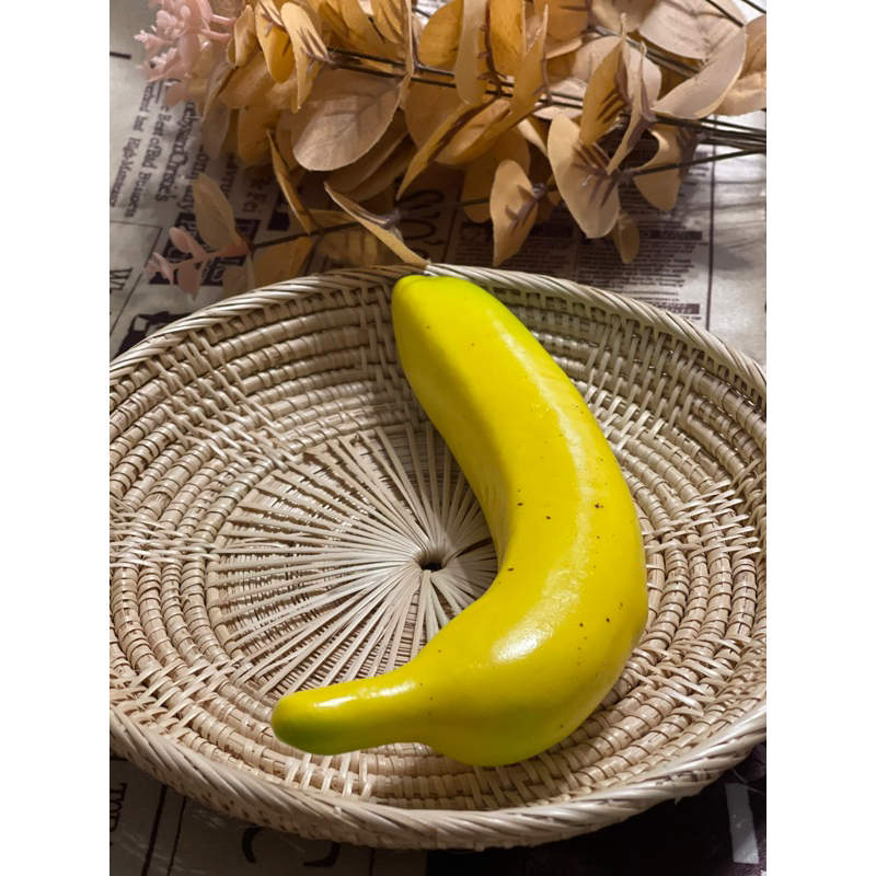 กล้วยปลอม โมเดลกล้วยหอม (วัสดุผลิตจากโฟม)