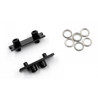 Yeah racing ALUMINUM FRONT LOWER SPRING MOUNT FOR KYOSHO MINI-Z MR03 KY03-009BK