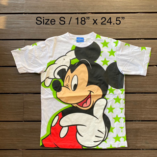 เสื้อยืด มือสอง Tokyo Disney Resort มิกกี้เม้าส์ ดิสนีย์ เสื้อการ์ตูน OVP ของแท้  🇯🇵