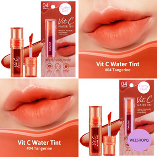 04 TANGERINE  ลิปทินท์น้ำแร่ (CATHY DOLL)  วิทซี วอเตอร์ ทินท์ 2.7G