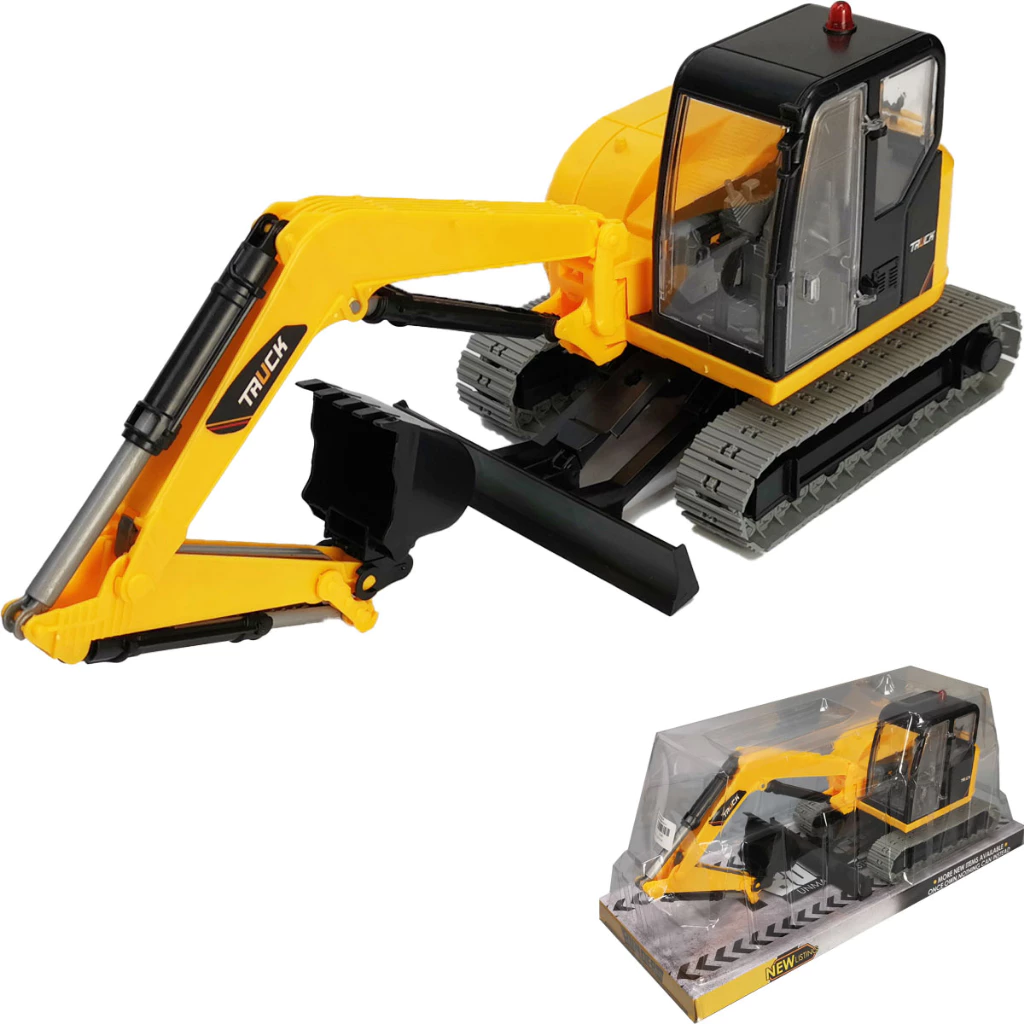MKTOY รถแมคโค รถตักดิน รถของเล่น งานสวยรายละเอียดสมจริง 219B thumbnail 5