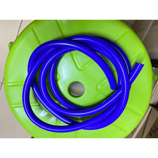 สายยางซิลิโคน Vacuum Silicone Blue 7x12MM ยาว 1M ราคาต่อเมตร