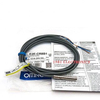 Proximity Switch Sensor E2E-CR8B1 Dai.4MM. ระยะการทำงาน 0.8มิล PNP NO