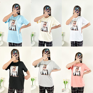 4000 IMG-6# เสื้อยืด สกรีนลายดิจิตอล ผ้าคอตตอนผสม เนื้อผ้าดี