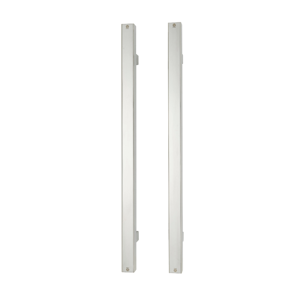 มือจับ VVP รุ่น HD156 สีสเตนเลสด้าน สำหรับบานไม้และบานอลูมิเนียม รูปทรงเหลี่ยม เรียบหรู (วีวีพี)