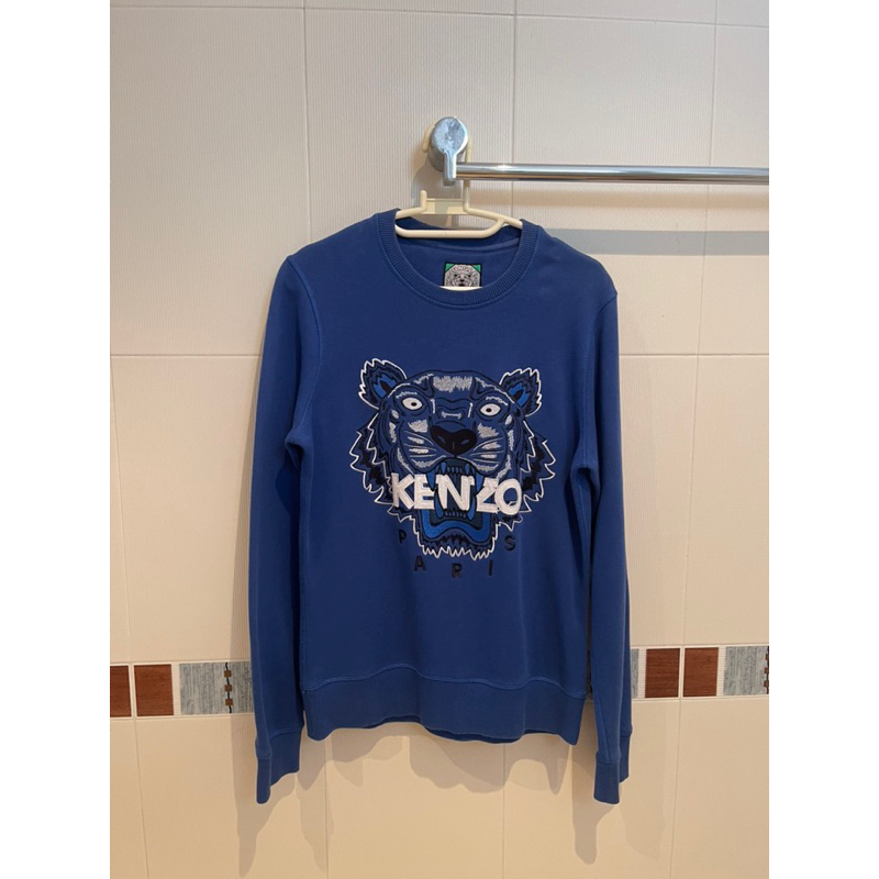 เสื้อSweater Kenzoสีน้ำเงินไซส์XSผู้ชาย มือ2ของแท้💯พร้อมส่ง