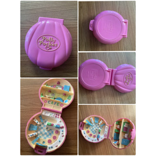 Polly Pocket Vintage Cafe 1989 งานBluebird แท้ มือสอง งานสะสม