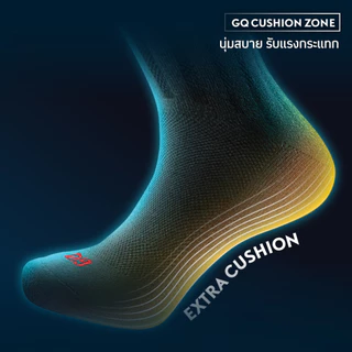 GQ SMELLBLOCK™ Sock Work Day Collection ถุงเท้าบล็อกกลิ่น ลดกลิ่นเท้าเหม็น ถุงเท้าทำงาน รุ่นเวิร์คเดย์คอลเลกชัน