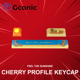 คีย์แคป Gconic Cherry Profile Keycap Set : Feel the Sunshine