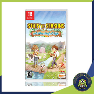 Story of Seasons A Wonderful Life Nintendo Switch Game แผ่นแท้มือ1!!!!! (Story of Season Switch)