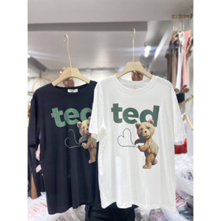 เสื้อยืดลาย Ted 🧸ป้าย its me basic