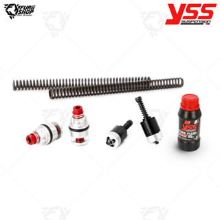 ชุดอัพเกรดโช๊คหน้า YSS FORK UPGRADE KIT (Y-FCC21-KIT-04-009) : for YAMAHA Q-BIX 125