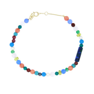 Gails BFK100 Rainbow Beads Bracelet