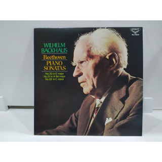 1LP Vinyl Records แผ่นเสียงไวนิล WILHELM BACKHAUS Beethoven PIANO SONATAS   (J18A227)