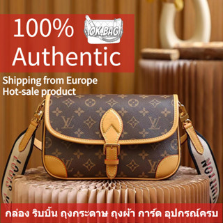 👜หลุยส์วิตตอง Louis Vuitton Diane กระเป๋า สุภาพสตรี/กระเป๋าสะพายไหล่