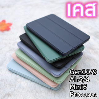 โปร9/9 เคสไอแพดหลังใส  Gen9/10 Air4/5 Mini6 Pro11 Pro12.9