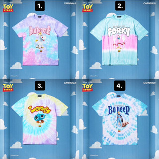 [carnival]เสื้อยืด CARNIVAL® &amp; Disney/Pixars Toy Story Collection Chapter 1 "Friends &amp; Foes
