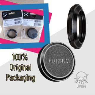 แท้ Lens Hood &amp; Cap Fuji 27mm F2.8 ฮูดเลนส์ และ ฝาปิดฮูด fujifilm XF27mm fujinon ฟูจิ ฮูด XF27