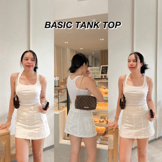 พร้อมส่ง🔥CHERRR.BKK| BASIC TANK TOP