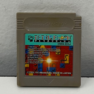 ตลับแท้ [GB] [0217] Tetris Flash (Japan) (DMG-EHJ) Gameboy Game Boy Original เกมบอย