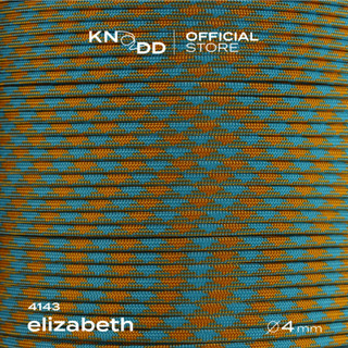 KNODD พาราคอร์ดไนลอน นำเข้าจากอเมริกา สี No.4143: Elizabeth ขนาด 4มม