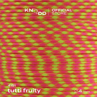 KNODD พาราคอร์ดไนลอน นำเข้าจากอเมริกา สี No.4151: Tutti Fruity ขนาด 4มม