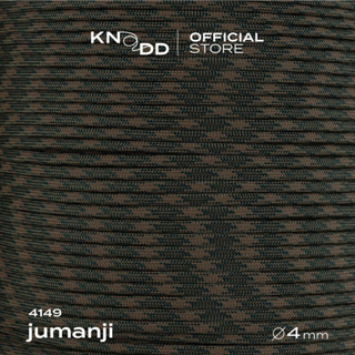 KNODD พาราคอร์ดไนลอน นำเข้าจากอเมริกา สี No.4149: Jumanji ขนาด 4มม