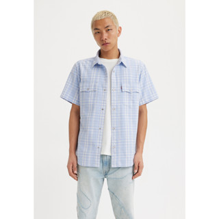 เสื้อเชิ้ตผู้ชาย Levis® Mens Short-Sleeve Relaxed Fit Western Shirt