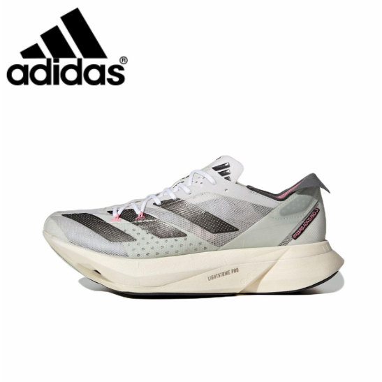 ของแท้ 100 % adidas Adizero Adios Pro 3 grey Running shoes style