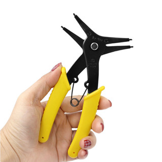 คีมหนีบ-ถ่างแหวน 2in1 คีมหนีบแหวน 2 ทาง Circlip Pliers คีมถอดปิ๊นล็อค