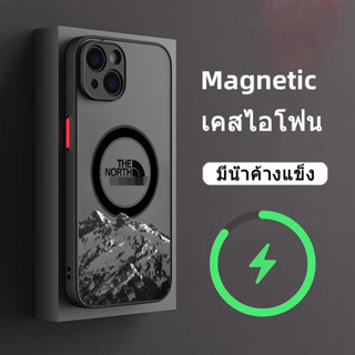 ✨ส่งจากไท🔥magnetic case🔥แนวโน้ม เท่ๆ เคสไอโฟน 14 pro max plus เคส for iPhone 11 12 13 pro max แม่เหล็ก case 14plus