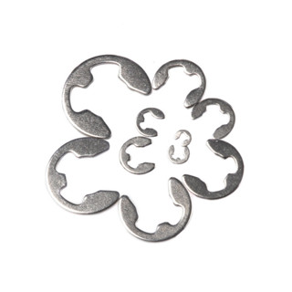 แหวนล็อคเกือกม้า E-Clip E Type External Retaining Ring Stainless M1.2 M1.5 M2 M2.5 M3 M3.5 M4 M5 M6 M7 M8 M9 M10 M12 M15