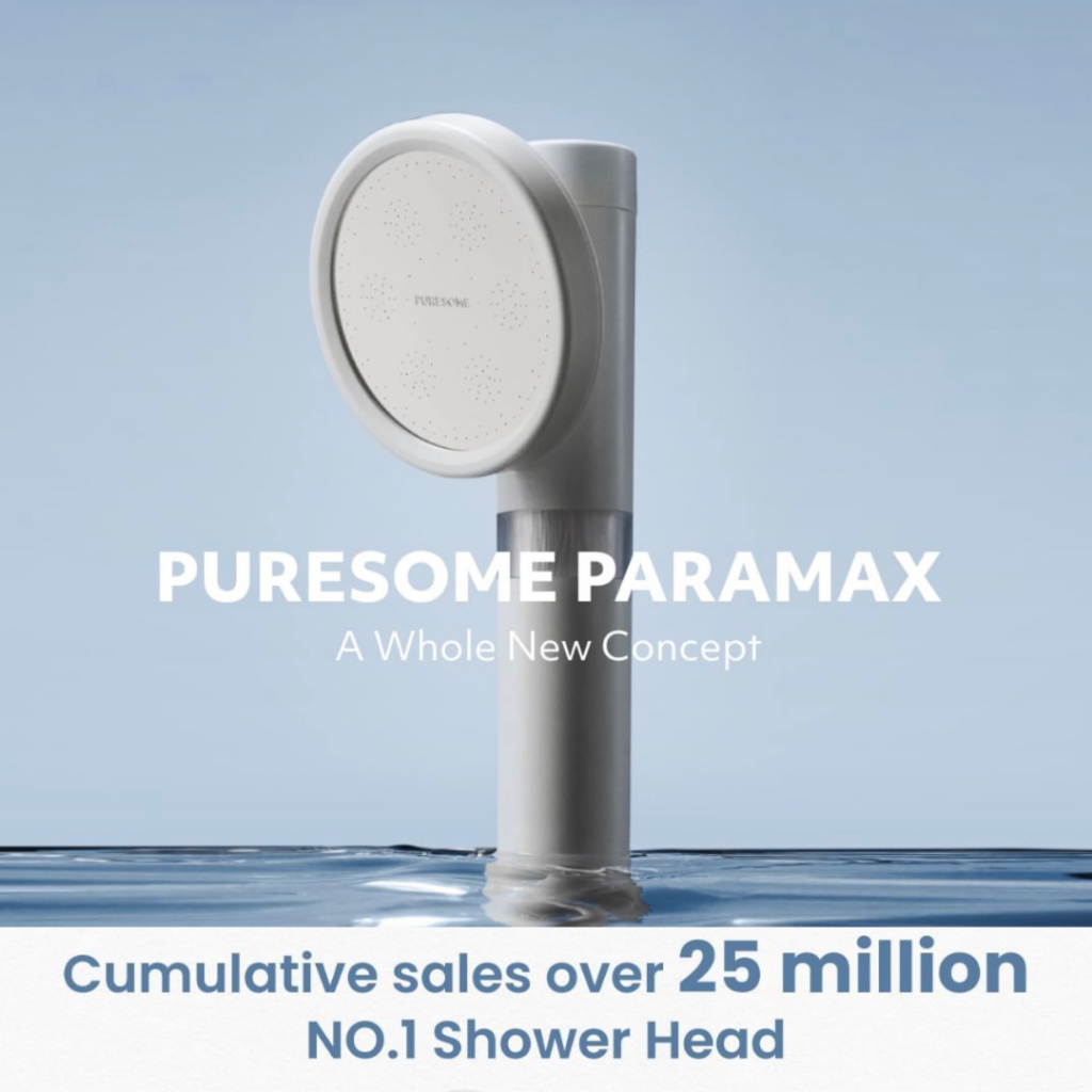 ฝักบัวกรองน้ำ BODYLUV Paramax รุ่นใหม่ Gen2 และ Puresome Shower ฝักบัวเกาหลี ยอดนิยม ฝักบัวกรองอาบน้ำ หัวฝักบัว ใส้กรอง