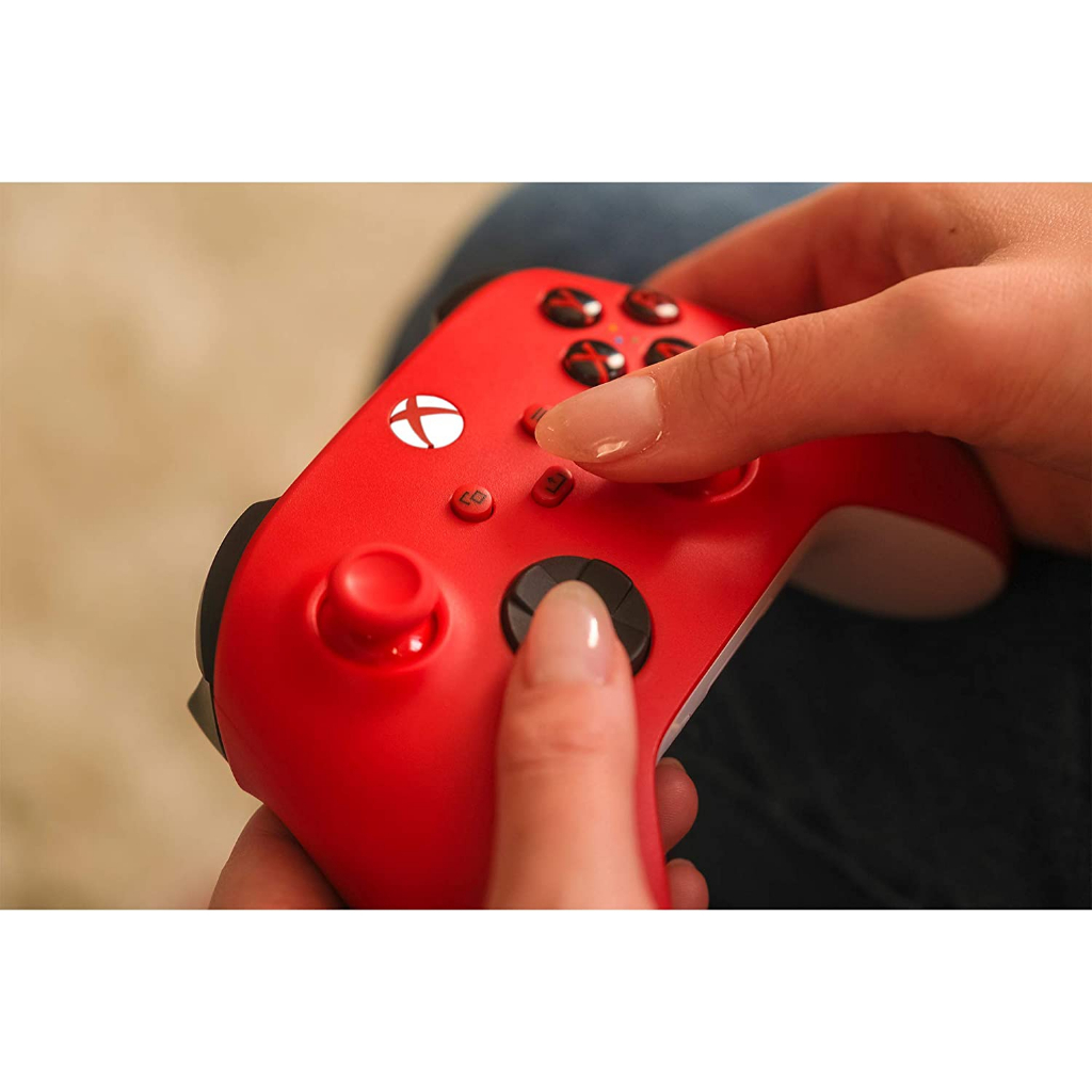 จอยคอนโทรลเลอร์ Microsoft Xbox Wireless Controller GEN4 เพื่อการเล่นเกมแบบไร้สายบนคอนโซล พีซี โทรศัพท์มือถือ และแท็บเล็ต