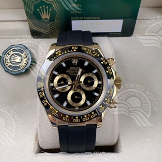 นาฬิกา rolex daytona 40mm rubber สายนิ่มงานสวยคุ้มค่า