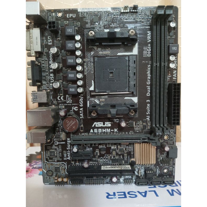 Mainboard FM2+ ASUS A68HM-K รองรับ CPU FM2/FM2+