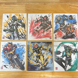 Bandai Kamenrider ART Work  Shikishi(แผ่นภาพชิกิ)