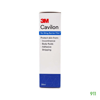 3เอ็ม คาวิลอน โนสติง แบริเออร์ ฟิล์ม 28 มล. [1 กล่อง]  | 3M Cavilon No Sting Barrier Film