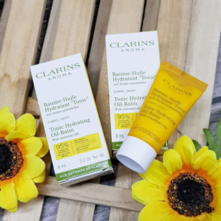 iาคาต่อ 1ชิ้น CLARINS Tonic Hydrating Oil Balm With Essential Oils 8ml 10/2022