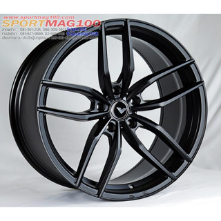 แม็กซ์ใหม่ Vorsteiner F105 สีดำ ล้อหน้า 8.5 ล้อหลัง 9.5 ขนาด 20นิ้ว 5รู112-114 Offset40/42