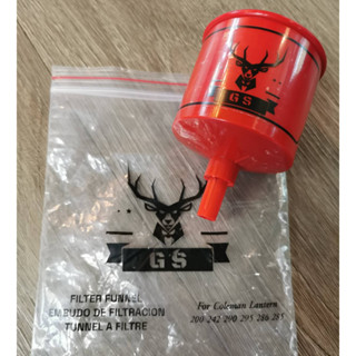 กรวยเติมน้ำมัน Filter Funnel GS ตะเกียงน้ำมัน เตาน้ำมัน พร้อมแผ่นกรองด้านใน by Jeep Camping