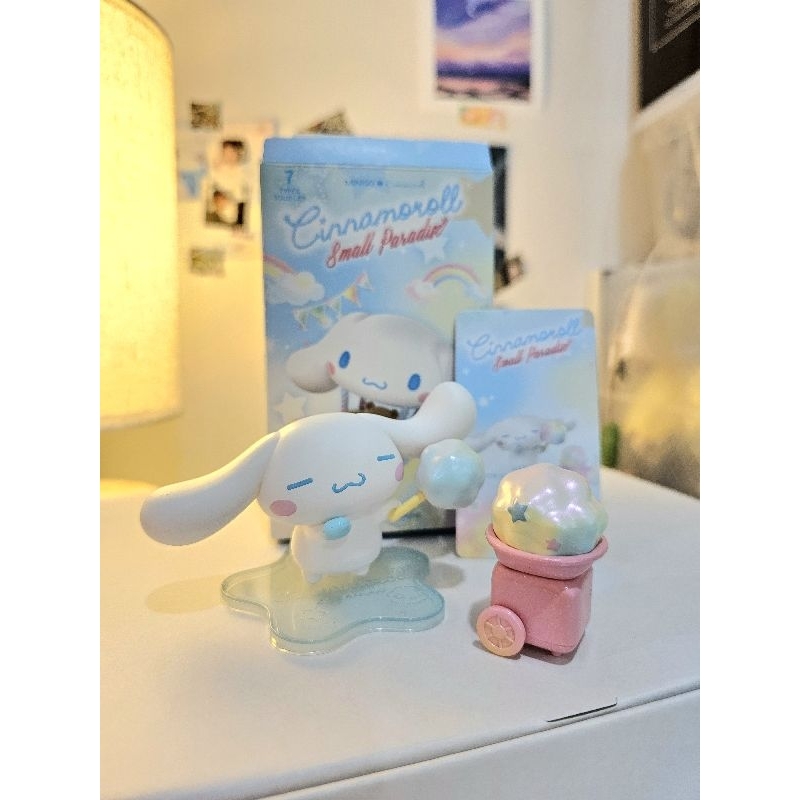 Cinnamoroll Small Paradise [กล่องสุ่ม Miniso ลิขสิทธิ์แท้จาก Sanrio] ♡ Sweet Cotton Candy ♡