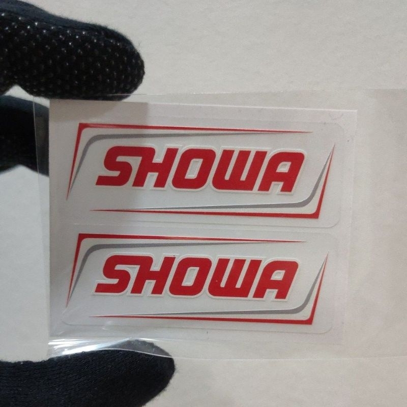 sticker showa ติดกระบอกโช๊ค 6.5x2.5 cm